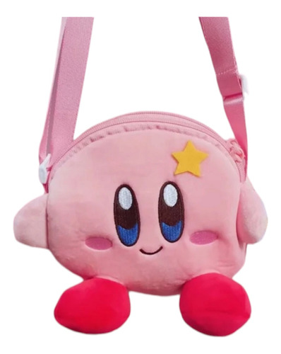 Bolsa Kirby Crossbody Bag Kawaii Felpa