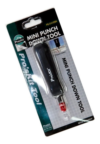 Imagen 2 de 4 de Pinza Impactadora Impacto Proskit Pd-3141ebn Cuchilla Fija