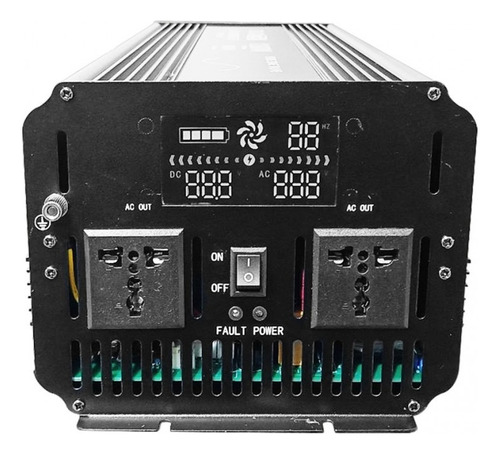 Inversor 6000w 12v A 220v Potencia Onda Senoidal Pura