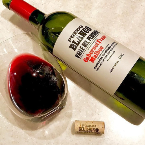 Vino Fuego Blanco Cabernet Franc-malbec 750 Ml