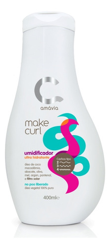 Make Curl Umidificador Ultra Hidratante Amavia 400ml