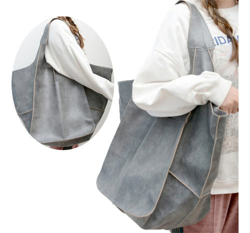 #casual Bolso De Mano Suave De Gran Capacidad Bolsos De Muje