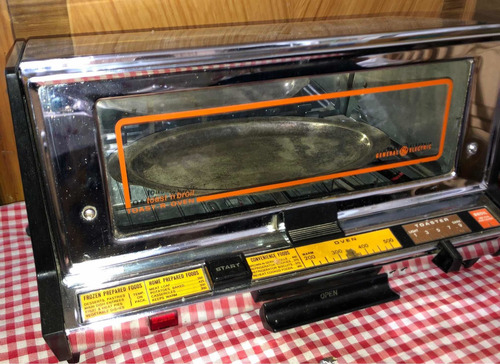 Horno Tostadora General Electric Impecable Año 78 Vintage