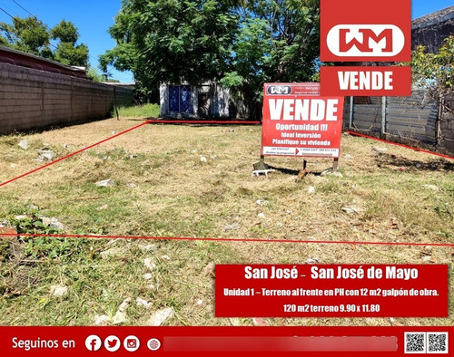 Venta Terreno San José De Mayo Oportunidad Consulte Entrega + Financiación 