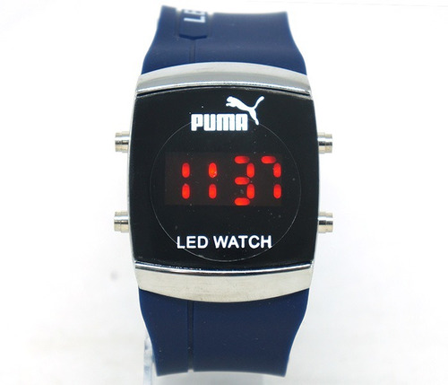 relogio led watch puma