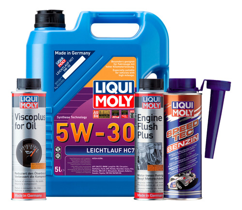 Kit Liqui Moly 5w30 Speed Tec Viscoplus + Obsequio!