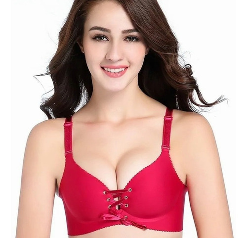 Brasier Bra Candy Doble Push Up Moda Asiatica Sin Varillas