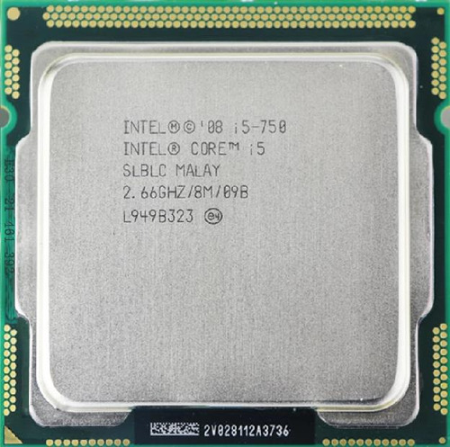 Procesador Core I5 750 Quad Core Primera Generacion 1era Gen (Usado)