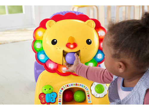 Fisher-price Andadera Para Bebés León Camina Conmigo Multicolor