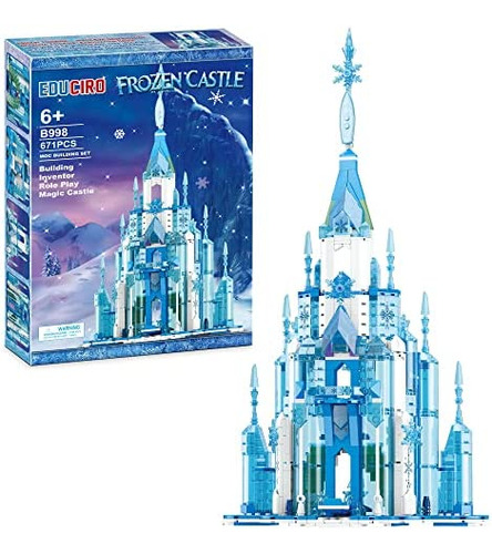 Amigos De Educiro Frozen Ice Castle Building Girls Toys (671