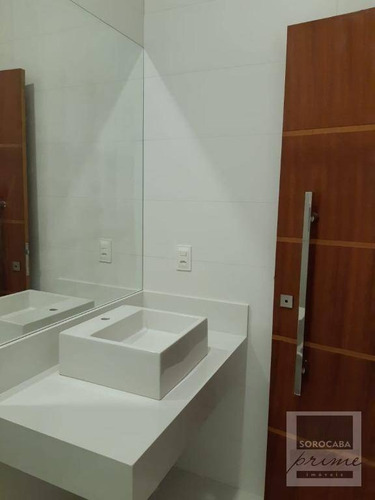 Imagem 21 de 30 de Sobrado Com 4 Dormitórios À Venda, 395 M² Por R$ 2.200.000 - Alphaville Nova Esplanada I - Votorantim/sp, Próximo Ao Shopping Iguatemi. - So0173