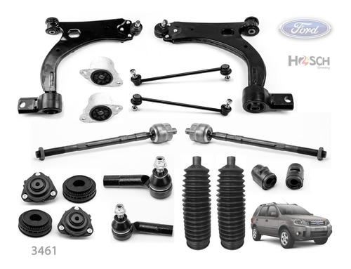 Kit Horquillas Bieletas Terminales Bases Ford Ecosport 04-12