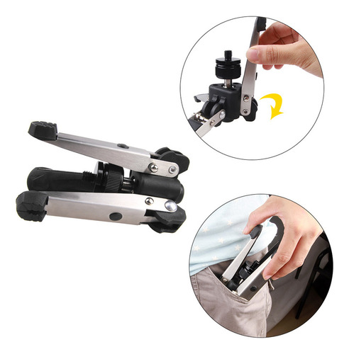 Js Soporte Universal Handheld Stick De Tres Pies, Soporte