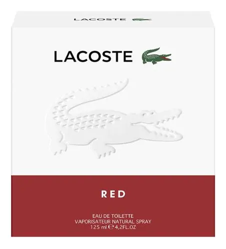 Perfume Original Lacoste Red 125 Ml Edp Men