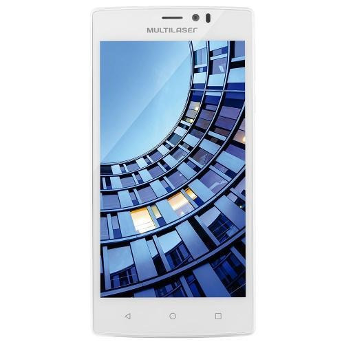 Smartphone Ms60 Colors Dual Branco + 2 Capas E 1 Microsd 16g