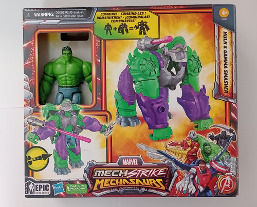 Hulk Marvel Figura Mechasaurios Mech Strike Ironman Strike