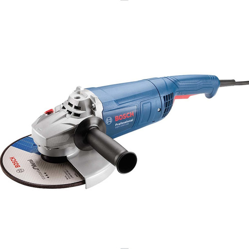 Esmerilhadeira angular Bosch Professional GWS 22-230 azul 2200 W 220 V + acessório
