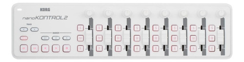 Controlador Midi Korg Nanokontrol 2 Blanco Caja Cerrada
