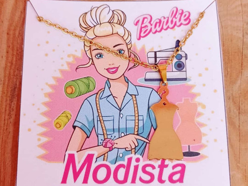 Collares Profesiones Barbie