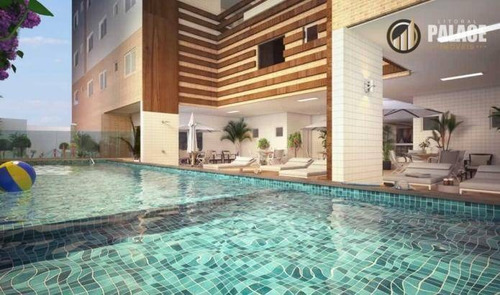 Apartamento Com 2 Dormitórios À Venda, 46 M² Por R$ 228.351,00 - Aviação - Praia Grande/sp - Ap1187