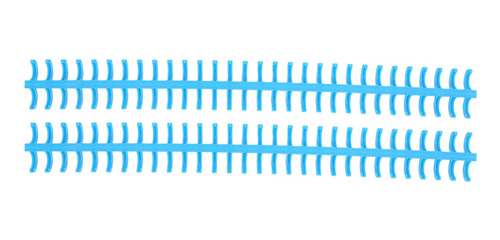 Anillas De Encuadernación De Plástico, 10 Unidades, Con Form