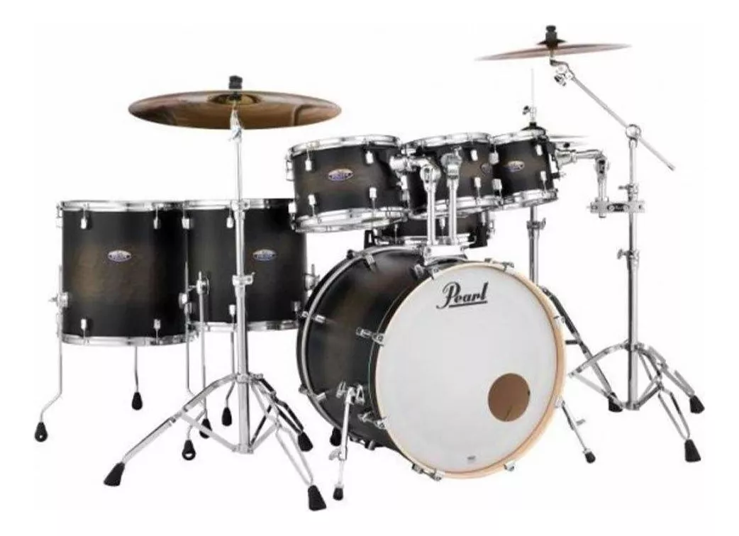 Primera imagen para búsqueda de bateria pearl decade maple 7 piezas