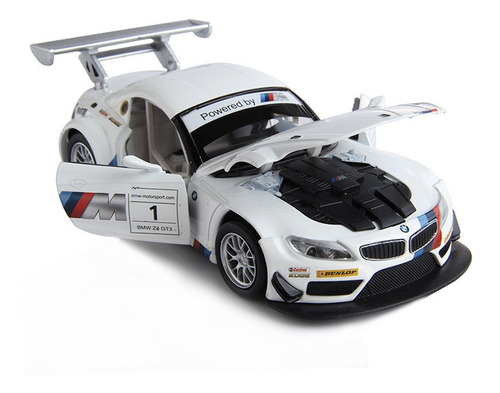 Coche Deportivo Bmw Z4 En Miniatura De Metal, 1:24 [u] [u]