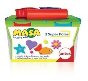 Masa Para Moldear Modelo 2 Super Potes Antex