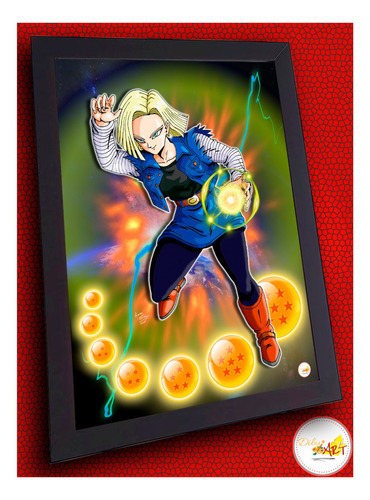 Imagen 5 de 10 de Cuadros De Animes - Dragon Ball Z - Dibujart