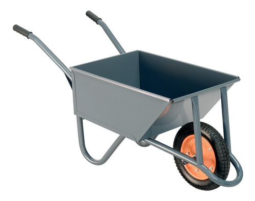 Carretilla Carro 110 Litros Plastica Reforzada Neumatica