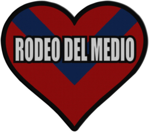 Parche Termoadhesivo Corazon Deportivo Rodeo Del Medio