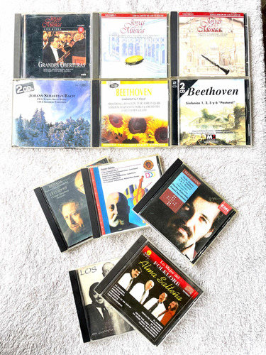 Lote 6 Cd Musica Clasica + 5 De Regalo (Usado)