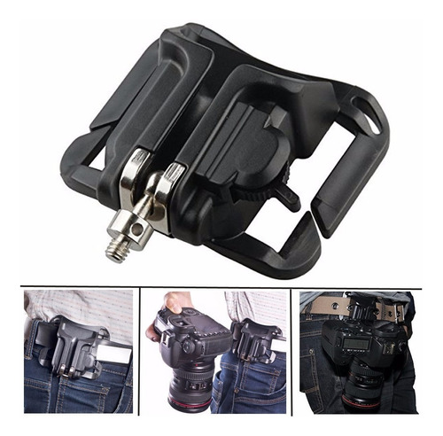 Soporte Cinturon Para Camaras Nikon Canon Sony Holster Hange