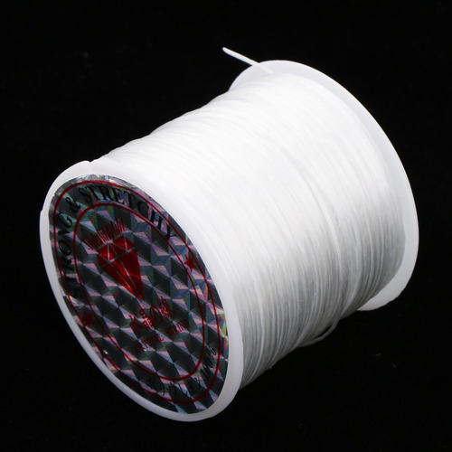 Extensión De Cabello Elástico Coser Hilo De Tejer Pelucas