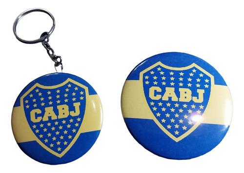 Boca Juniors. Pin + Llavero Destapador. Todos Los Equipos