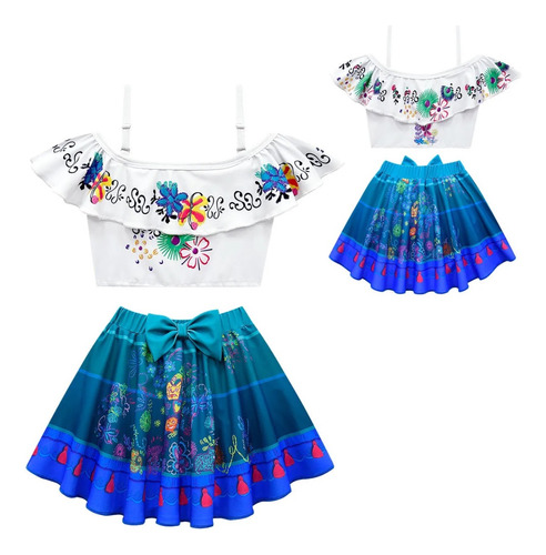 Traje De Baño Para Niñas Mirabel Encanto - Proteccion Uv