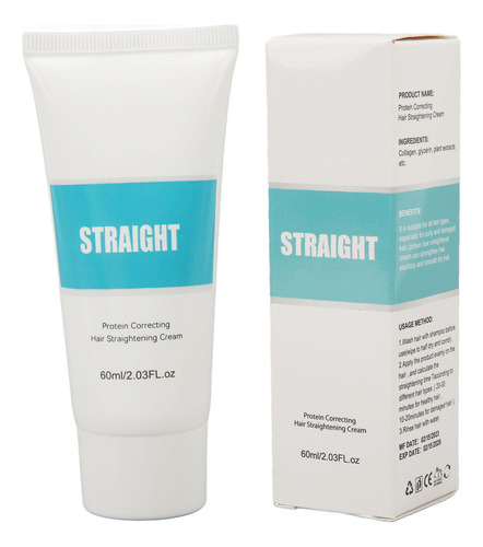 Crema Alisadora De Cabello Correctora Straight Protein