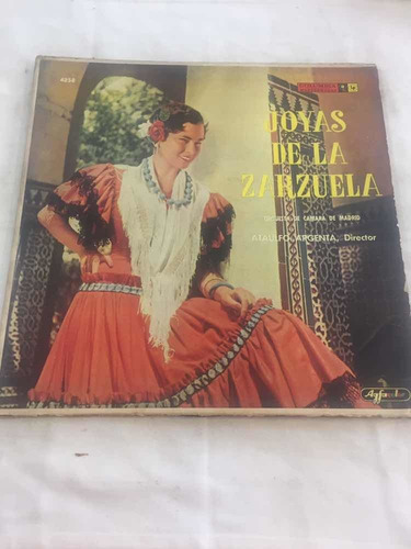 Ataulfo Argenta Joyas De La Zarzuela Disco Vinilo Lp