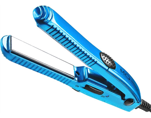 Mini Chapinha De Cabelo Profissional Mq Titanium Azul Bivolt