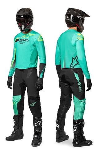 Conjunto Motocross Alpinestars Mx - Supertech Blaze  - 22