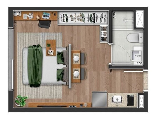 Imagem 2 de 10 de Apartamento - Ref: Or18985.1