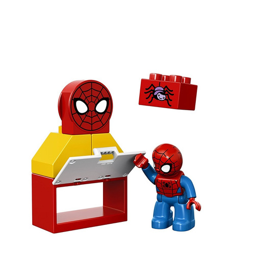 Lego Duplo Taller De La Moto Araña De Spiderman 10607 Bloque | MercadoLibre