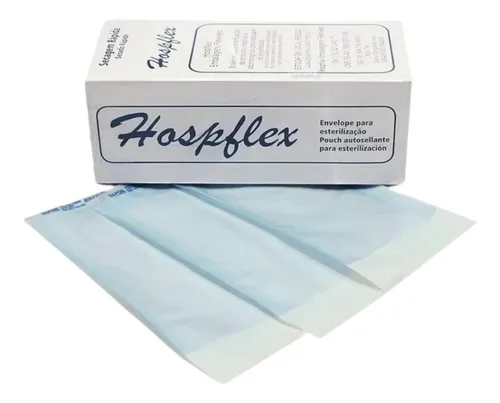 comprar 100 Envelopes Pu002F Esterilização Alicate Autoclave 9cm X 23cm