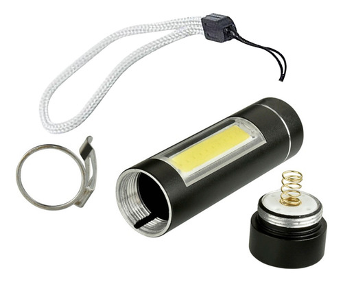 Linterna E Mini De 1 Modo, Xpe Q5, Cob, Led, Clip De Bolsill