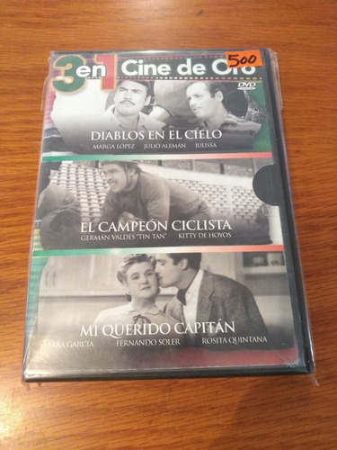 Dvd Películas Mexicanas 3 En 1