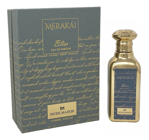 Patek Maison Merakai Bliss Eau De Parfum 100 Ml Unisex