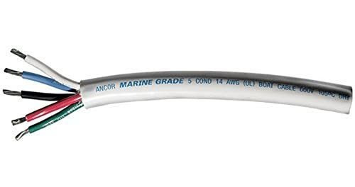 Cable Eléctrico Marino Ancor 14-gauge, 100 Pies