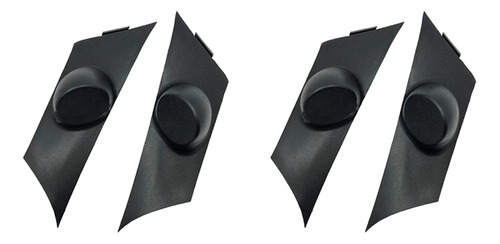 2 Altavoces Tweeter Triangulares Para Coche, Carcasa Tweeter