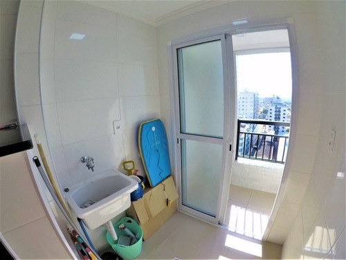 Imagem 16 de 30 de Apartamento Alto Padrão Com 2 Dormitórios Para Alugar Pacote, 80 M² Por R$ 2.900/mês - Guilhermina - Praia Grande/sp - Ap3672