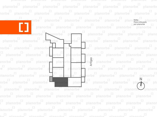 Venta De Apartamento Obra Construcción 1 Dormitorio En Tres Cruces, Gala Pop Br. Artigas Unidad 705